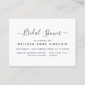 Modern Simple Script Brautparty Ticket laden (Vorderseite)