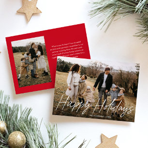Modern Simple Script Frohe Weihnachten 2 Foto