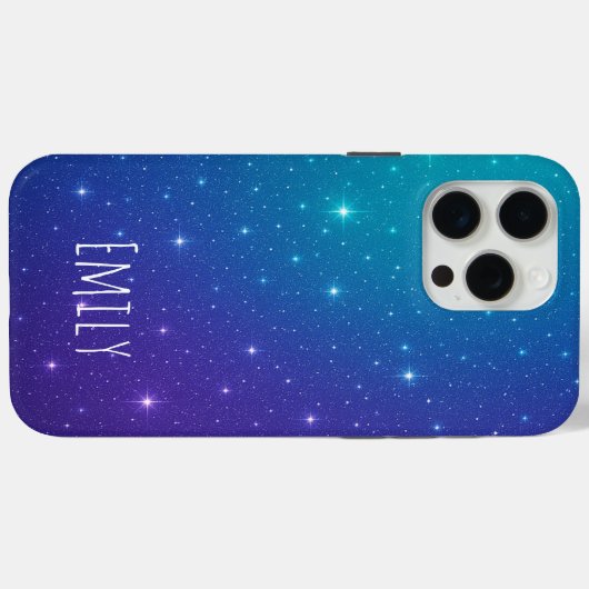 Modern simple shiny gradient Case-Mate iPhone hülle (Rückseite (Horizontal))