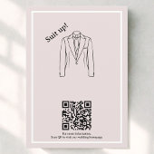 Modern Simple Silhouette Minimalist Einladung