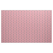 Modern Simple Snowy Green Christmas Trees Pink Stoff (Yard (91,4 cm))