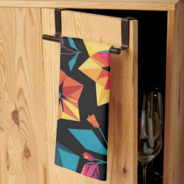 modern Simple Star geometric colorful pattern Geschirrtuch