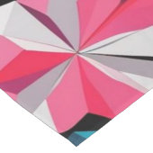 modern Simple Star geometric colorful pattern Kurzer Tischläufer (Ecke)