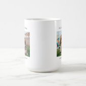 Modern Simple We Liebe You Mum Mütter Day Foto Kaffeetasse (Mittel)