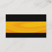 Modern - Situation Orange Visitenkarte (Rückseite)