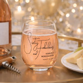 Modern Sixty and Fabulous 60th Birthday Party Weinglas Ohne Stiel