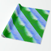 MODERN SKY BLAUE GESCHENKPAPIER (Ungerollt)