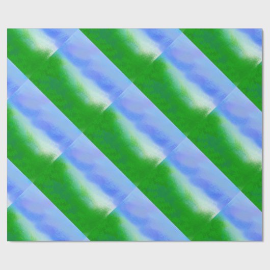 MODERN SKY BLAUE GESCHENKPAPIER (Flach)