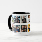 Modern 'Sky's schönster Pilot' Foto Collage wahren Tasse (Vorderseite Links)