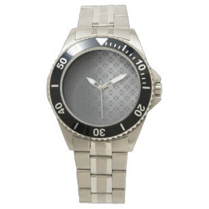 Modern Slick Gray Watch Armbanduhr