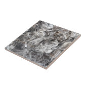 Modern Smokey Quarz Kristall Edelstein Print Fliese (Seite)