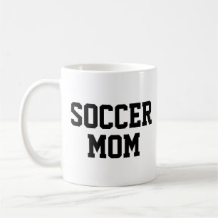 Modern Soccer mum Trendy Football Coach Tasse