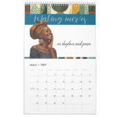 Modern, sophisticated and elegant kalender (Mär 2027)