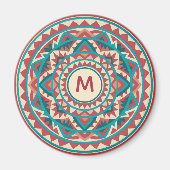 Modern Southwest Mandala Magnet (Vorne)