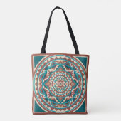 Modern Southwest Mandala  Tasche (Rückseite)