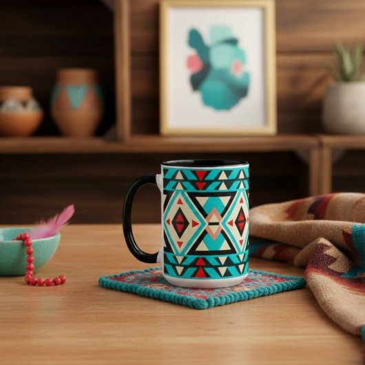 Modern Southwest Style Mug Tasse