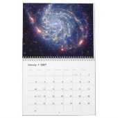 Modern Space THE GALAXY Calendar Kalender (Jan 2027)