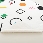 Modern, spielerisch, cool, trendy, geometrisch geg sherpadecke (3/4)