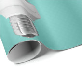 Modern Spiral Compact Fluorescent Lightbulb Geschenkpapier (Rolleneckpunkt)