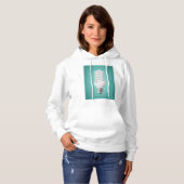 Modern Spiral Compact Fluorescent Lightbulb Hoodie (Vorne ganz)