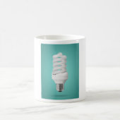 Modern Spiral Compact Fluorescent Lightbulb Kaffeetasse (Mittel)