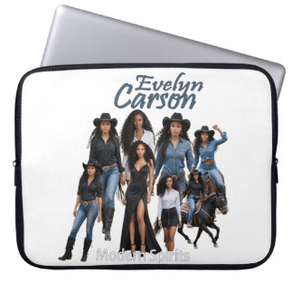 Modern Spirits Evelyn Carson Cover Art Laptop Case