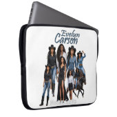 Modern Spirits Evelyn Carson Cover Art Laptop Hüll (Vorne Rechts)