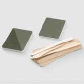 Modern Split Moss Green Event Fan Fächer (Non-assembled)