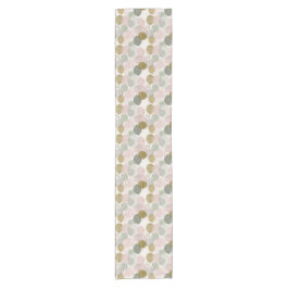Modern Spring Botanical Table Runner Kurzer Tischläufer