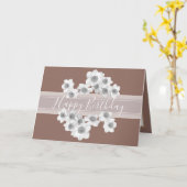 Modern Spring Daffodils Elegant Botanical Birthday Karte (Gelbe Blume)