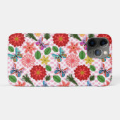 Modern Spring Garden Butterfly Floral  Case-Mate iPhone Hülle (Rückseite (Horizontal))