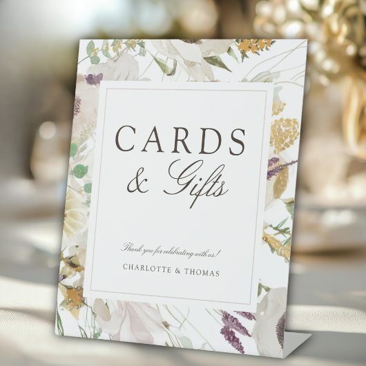  Modern Spring Wedding Cards & Gifts Sockelschild