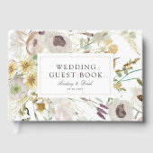 Modern Spring Wedding Gästebuch (Vorderseite)