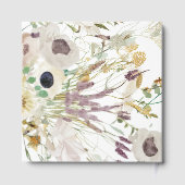 Modern Spring Wedding Gästebuch (Rückseite)