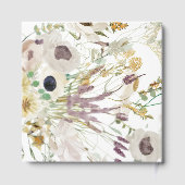 Modern Spring Wedding Gästebuch (Rückseite)