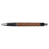 Modern Square Pattern Gold Kugelschreiber (Vorderseite)