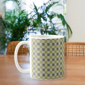 Modern Square Pattern Mug Kaffeetasse