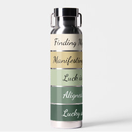 Modern St. Patrick’s Day Gradient Trinkflasche