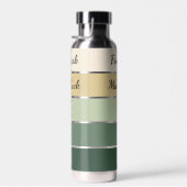 Modern St. Patrick’s Day Gradient Trinkflasche (Rechts)