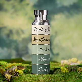 Modern St. Patrick’s Day Gradient Trinkflasche