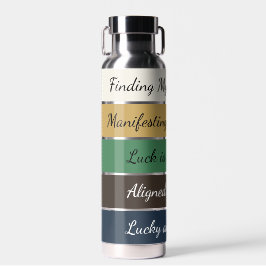 Modern St. Patrick’s Day Gradient Trinkflasche