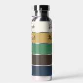 Modern St. Patrick’s Day Gradient Trinkflasche (Rechts)