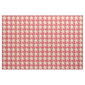 Modern Star Geometric - Korallen und Beige Stoff (Yard (91,4 cm))
