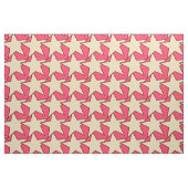 Modern Star Geometric - Korallen und Beige Stoff (Fat Quarter (45,7 x 55,9 cm))