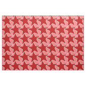 Modern Star Geometric - korallenrot und rosa Stoff (Fat Quarter (45,7 x 55,9 cm))