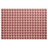 Modern Star Geometric - Schokolade und Pfirsich Stoff (Yard (91,4 cm))