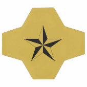 Modern Star Mark Soccer Ball with Unique Design (Flach)