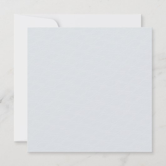 Modern Starfish Airmail Save the Date Einladung (Rückseite)