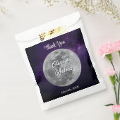 Modern Starry Night Full Monn Wedge Vielen Dank Geschenktütchen (Versiegelt)