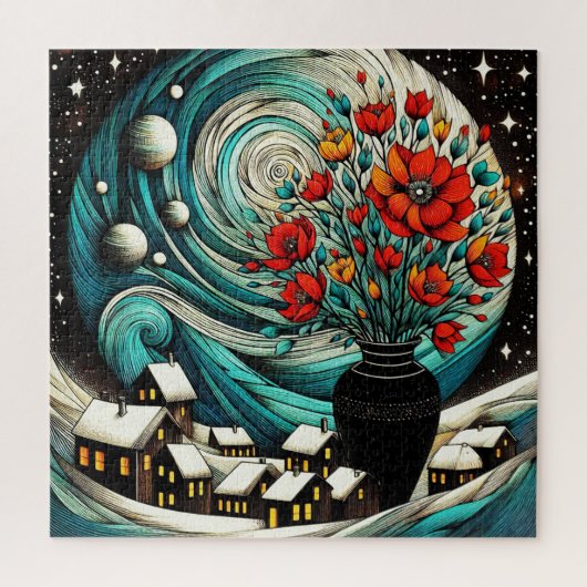 Modern Still Life Puzzle (Vertikal)